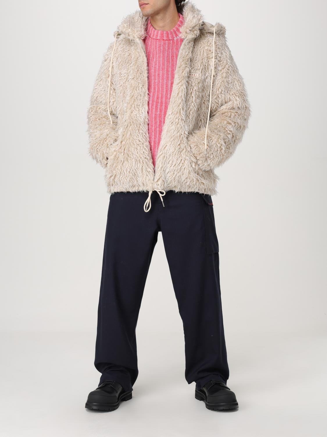 Marni Jacket Men Yellow Cream
