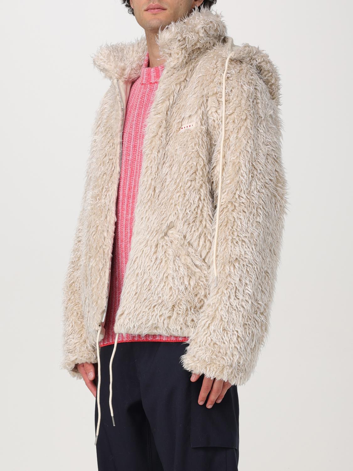 Marni Jacket Men Yellow Cream