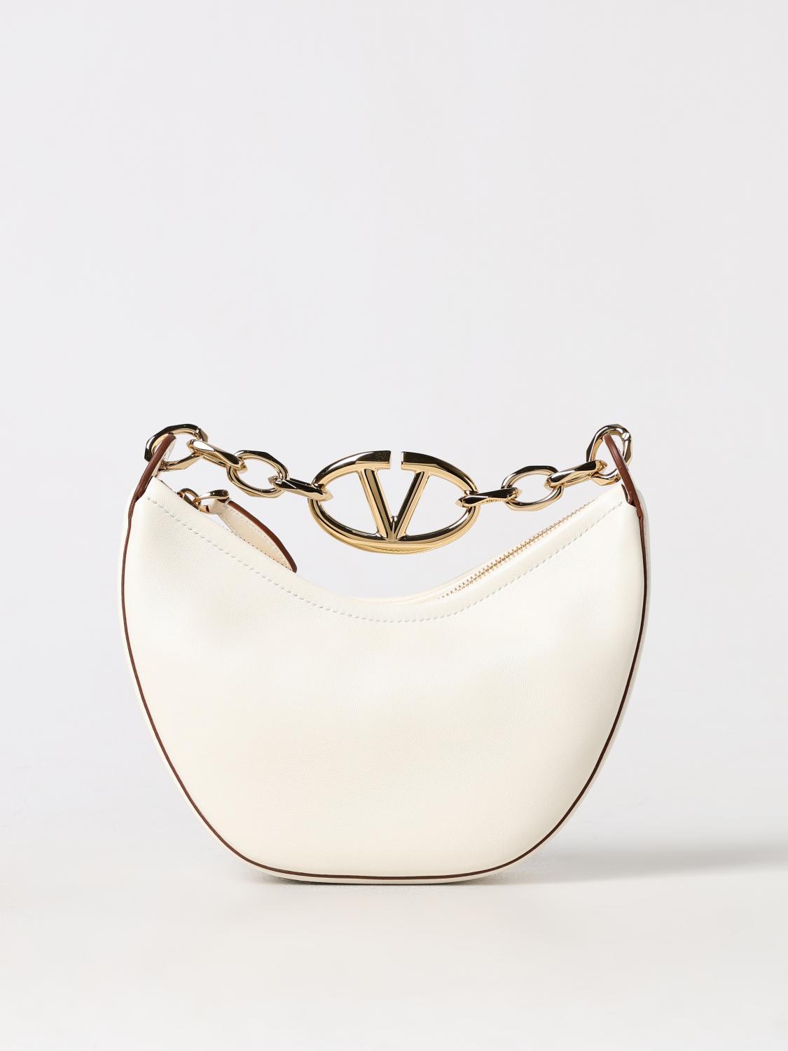 Valentino Garavani Shoulder Bag Woman Yellow Cream