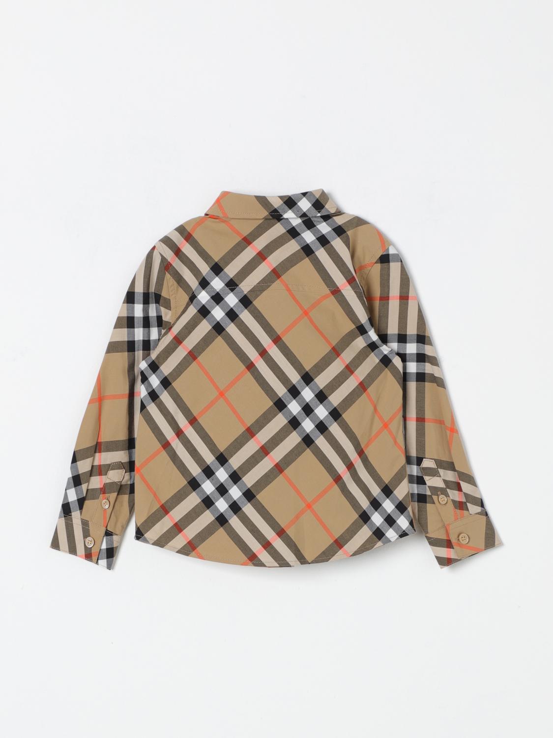 Burberry Shirt Kids Beige