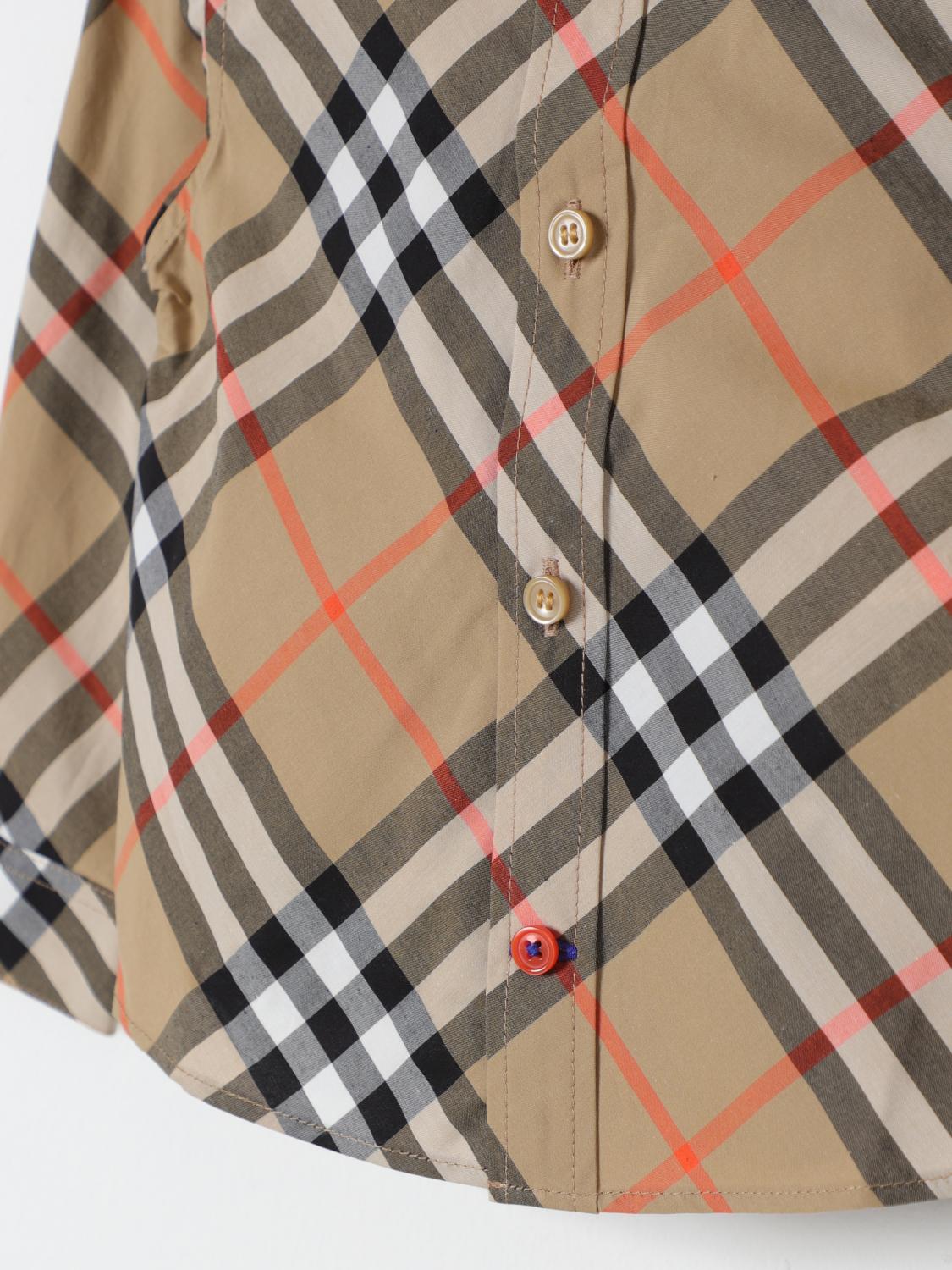 Burberry Shirt Kids Beige