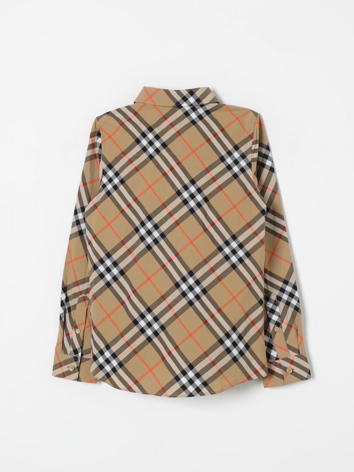 Burberry Shirt Kids Beige
