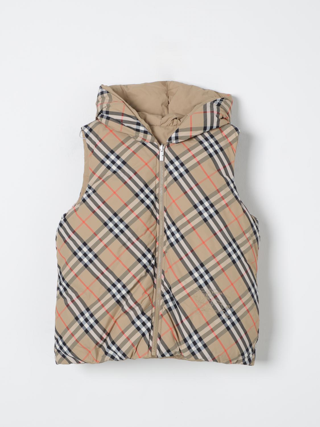 Burberry Waistcoat Kids Beige