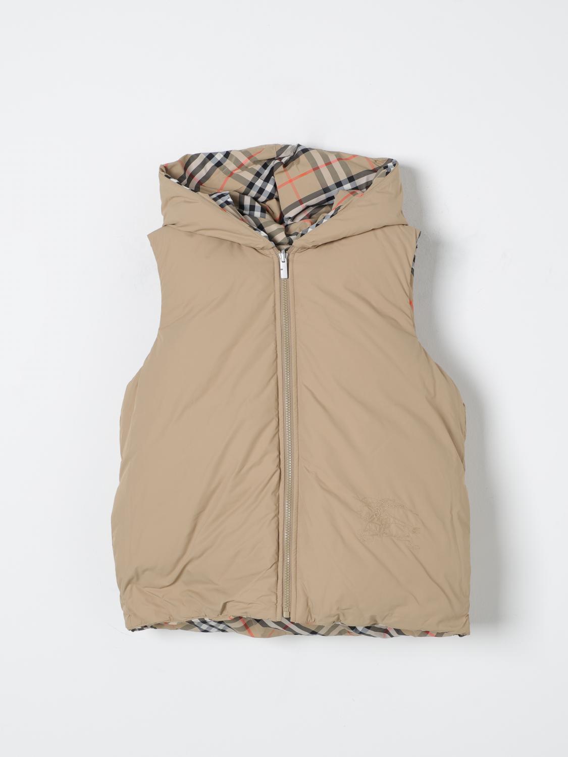 Burberry Waistcoat Kids Beige