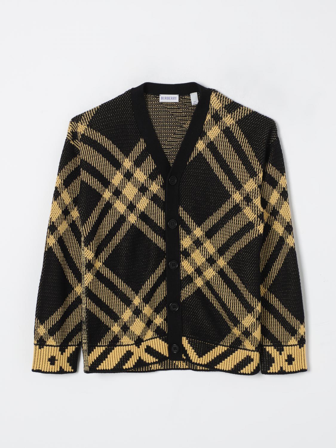 Burberry Sweater Kids Yellow