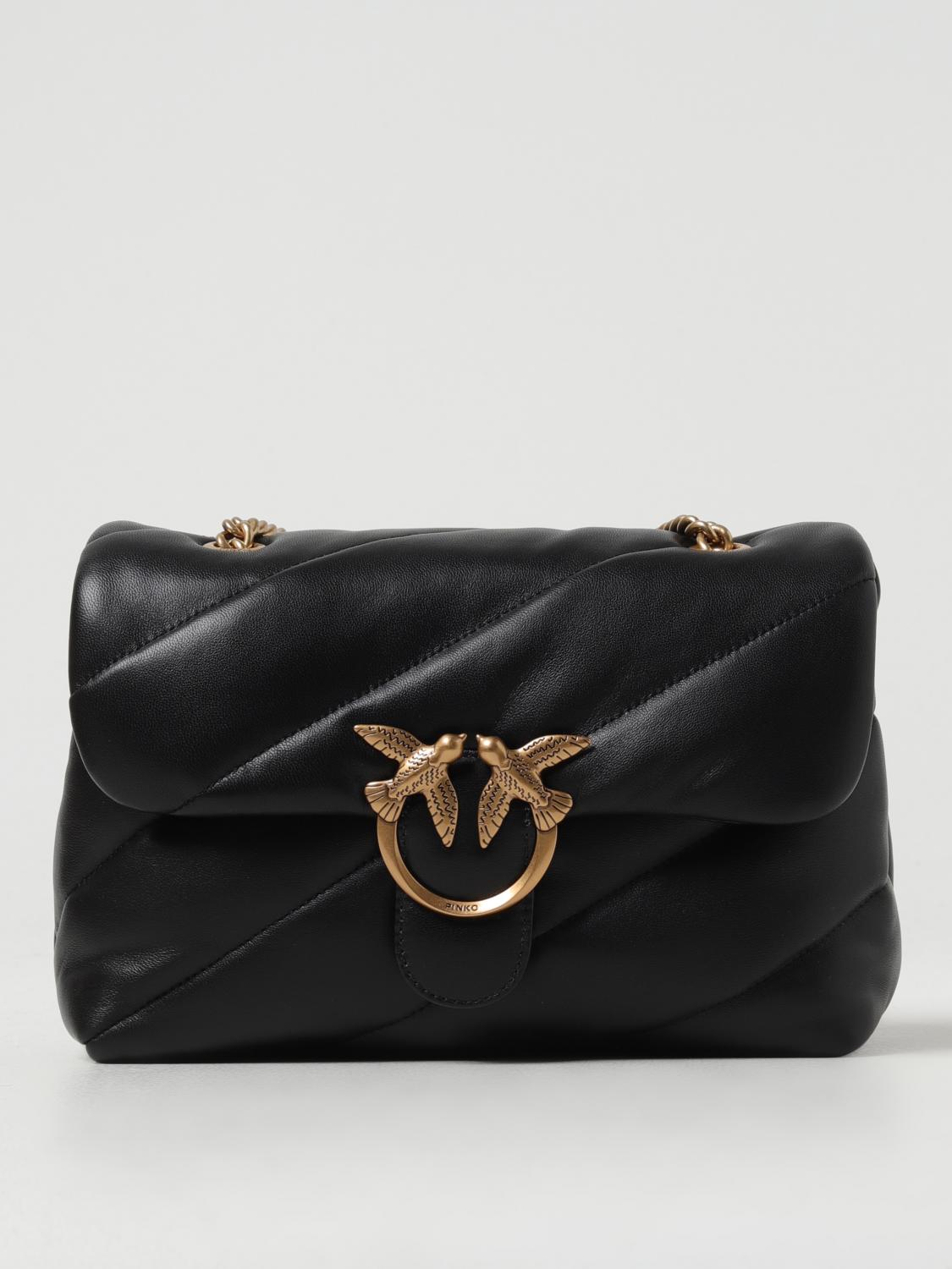 Pinko Shoulder Bag Woman Beige