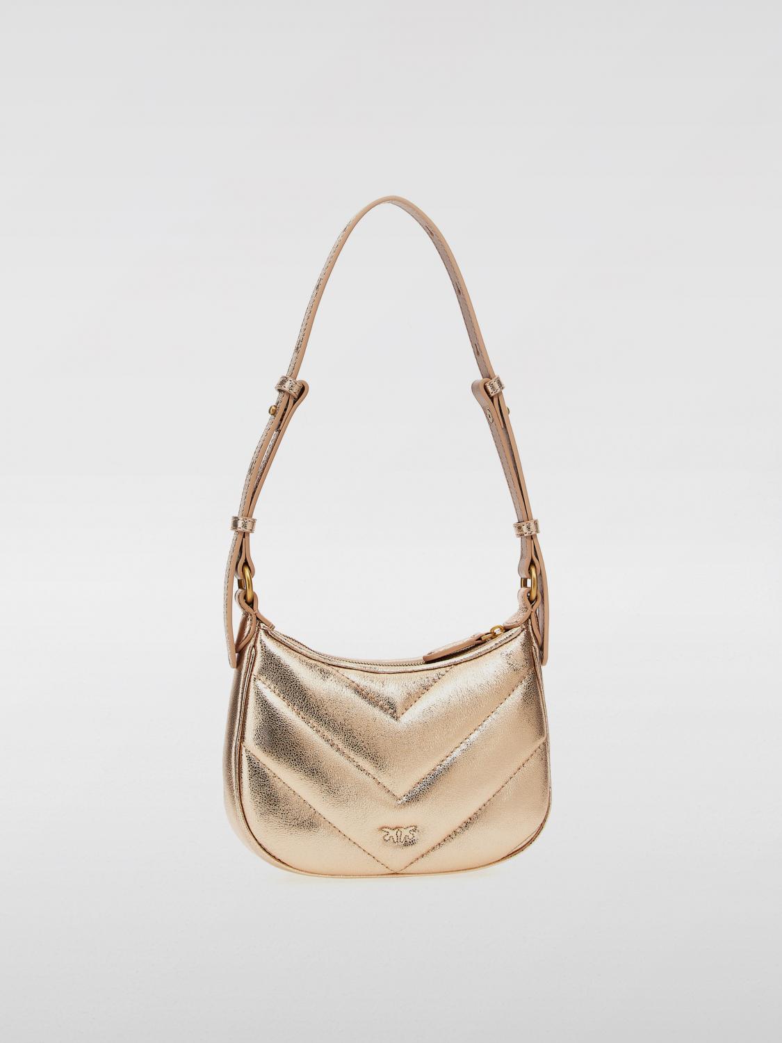 Pinko Mini Bag Woman Gold