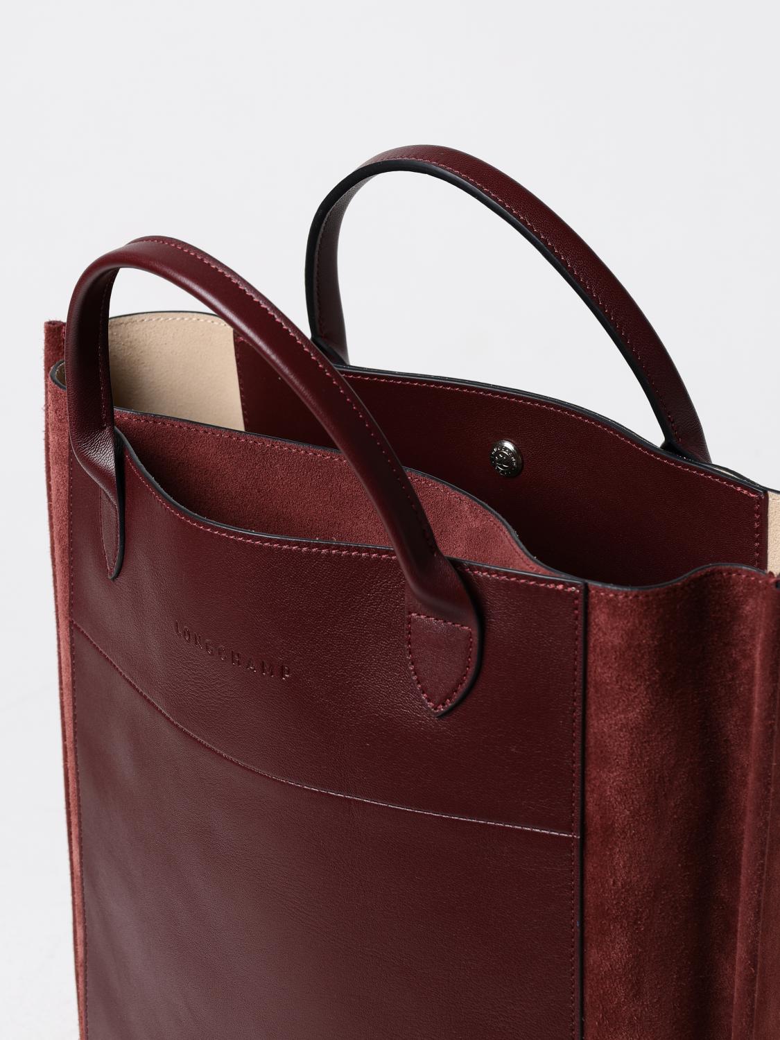 Longchamp Handbag Woman Burgundy