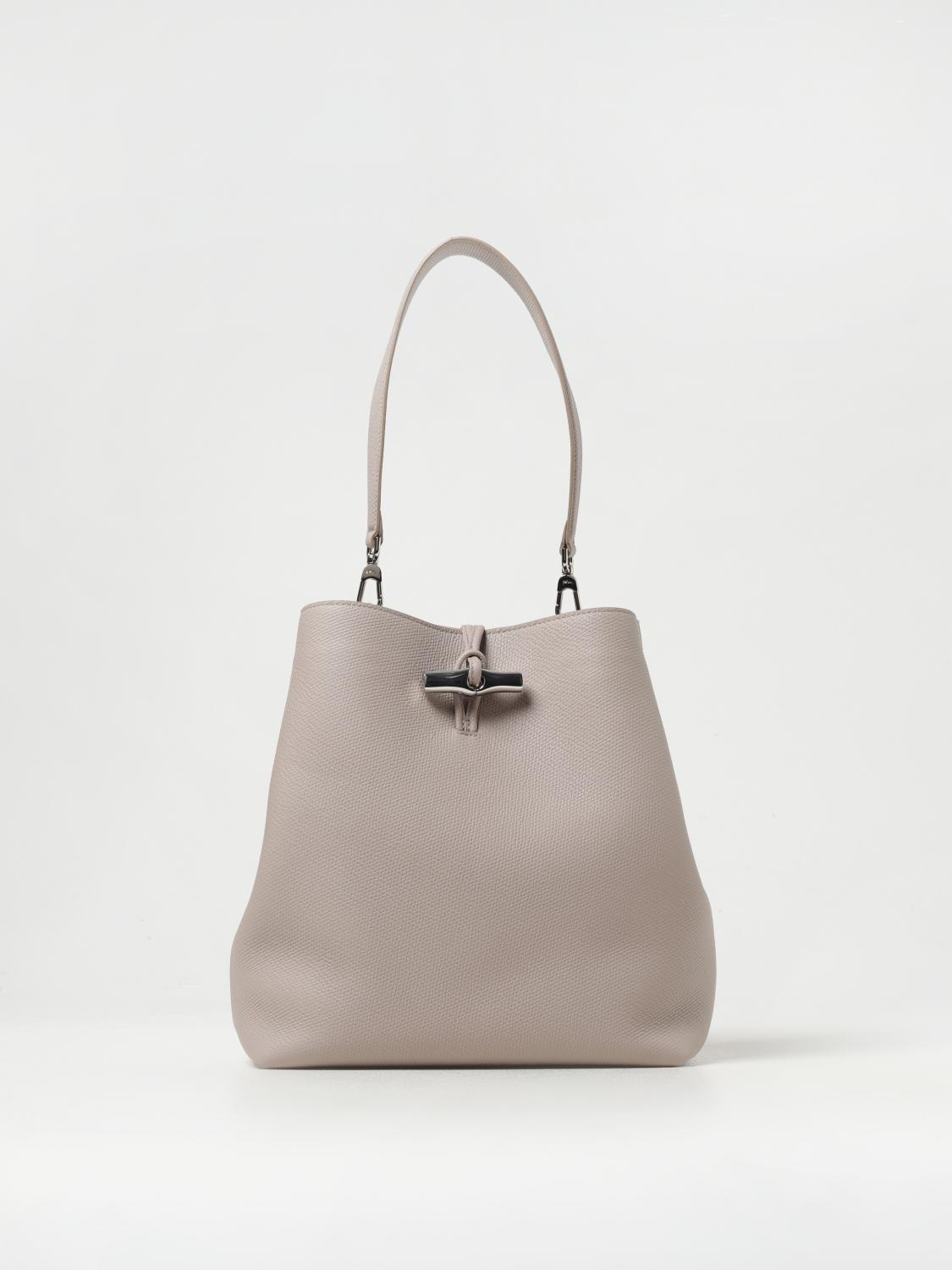 Longchamp Shoulder Bag Woman Dove Grey