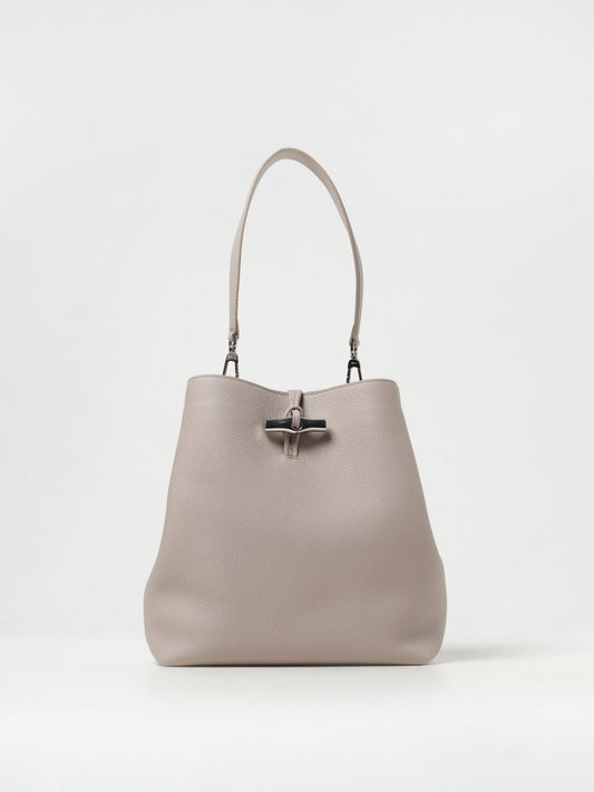 Longchamp Shoulder Bag Woman Dove Grey