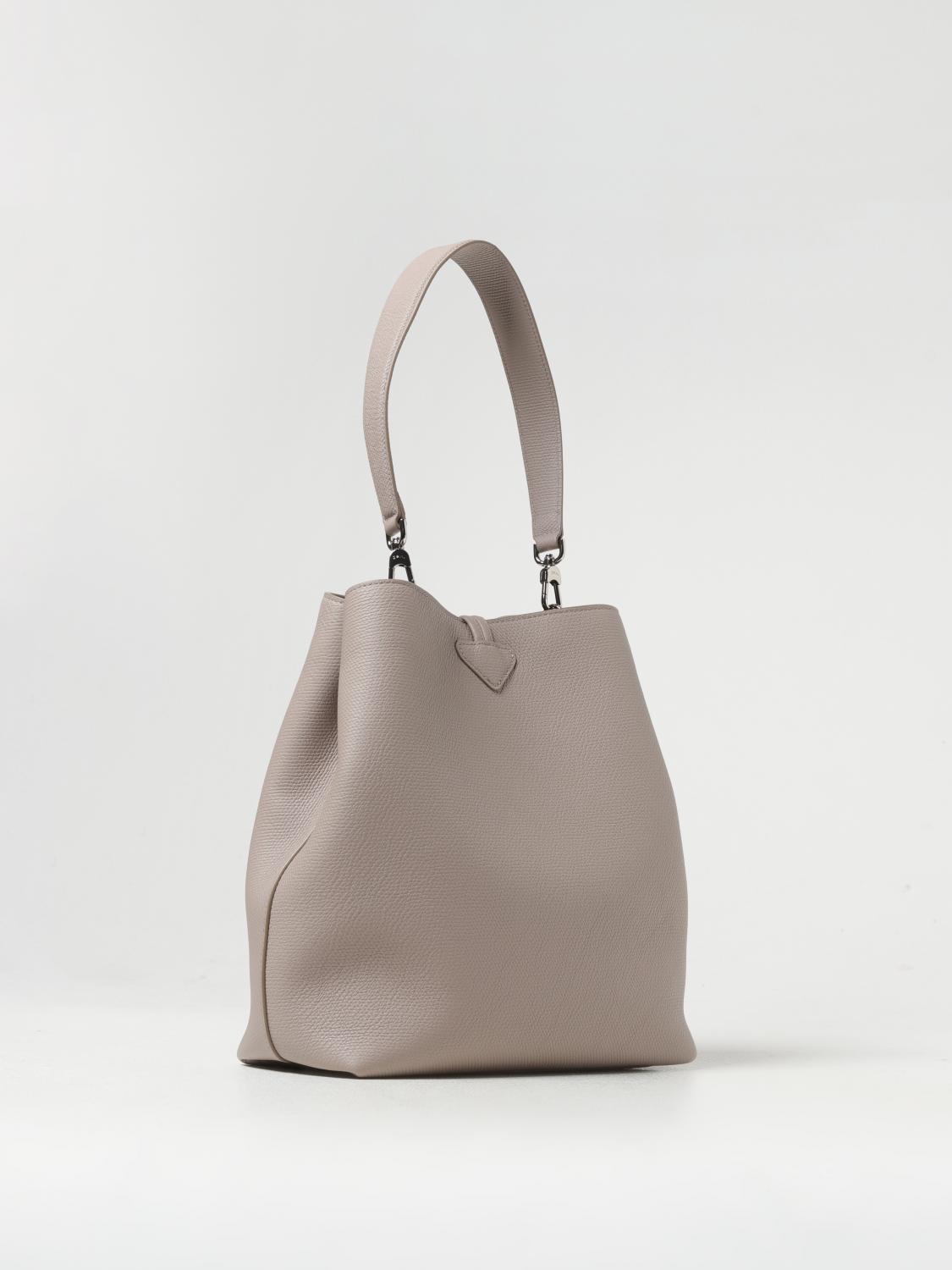 Longchamp Shoulder Bag Woman Dove Grey