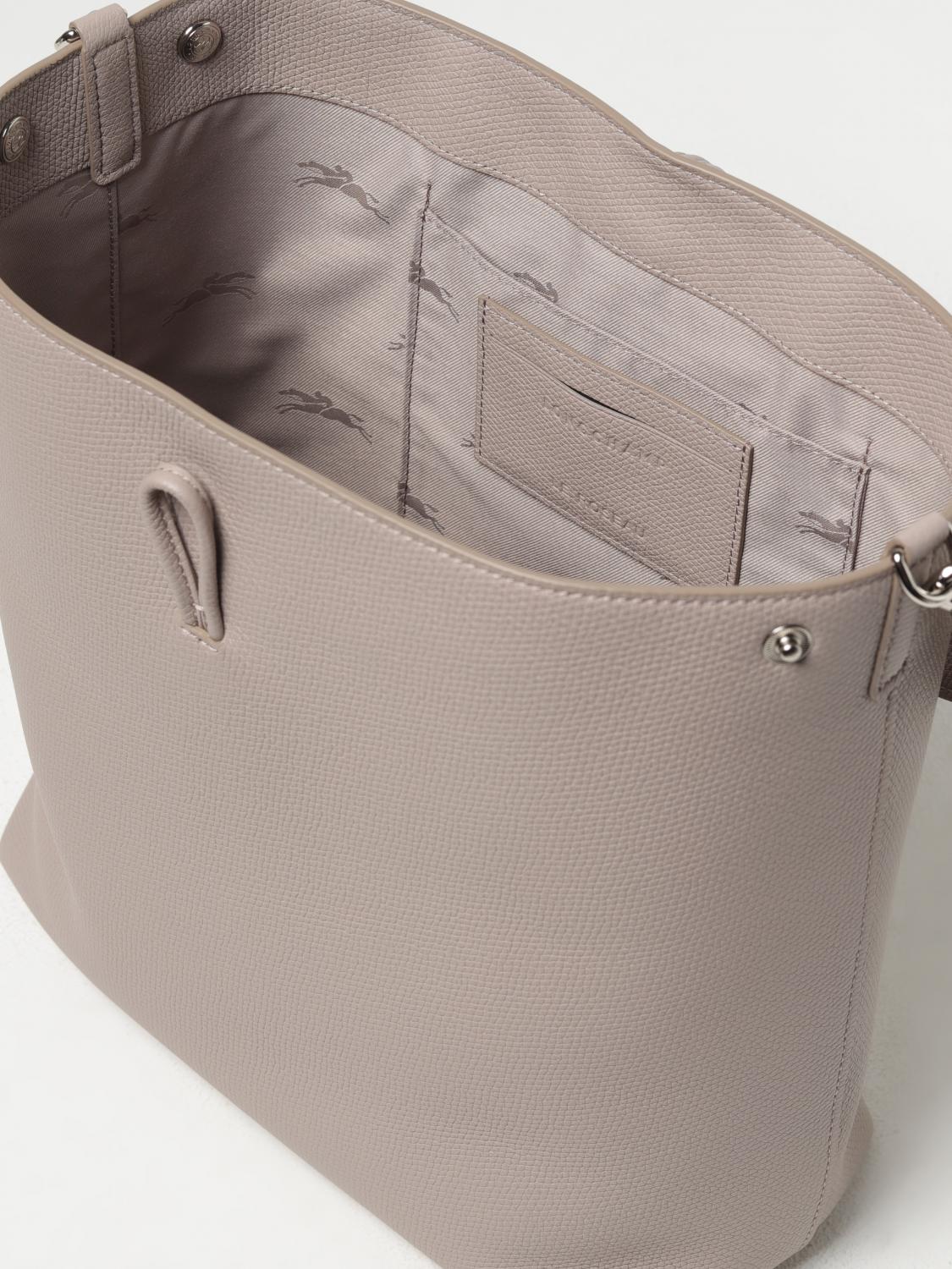 Longchamp Shoulder Bag Woman Dove Grey
