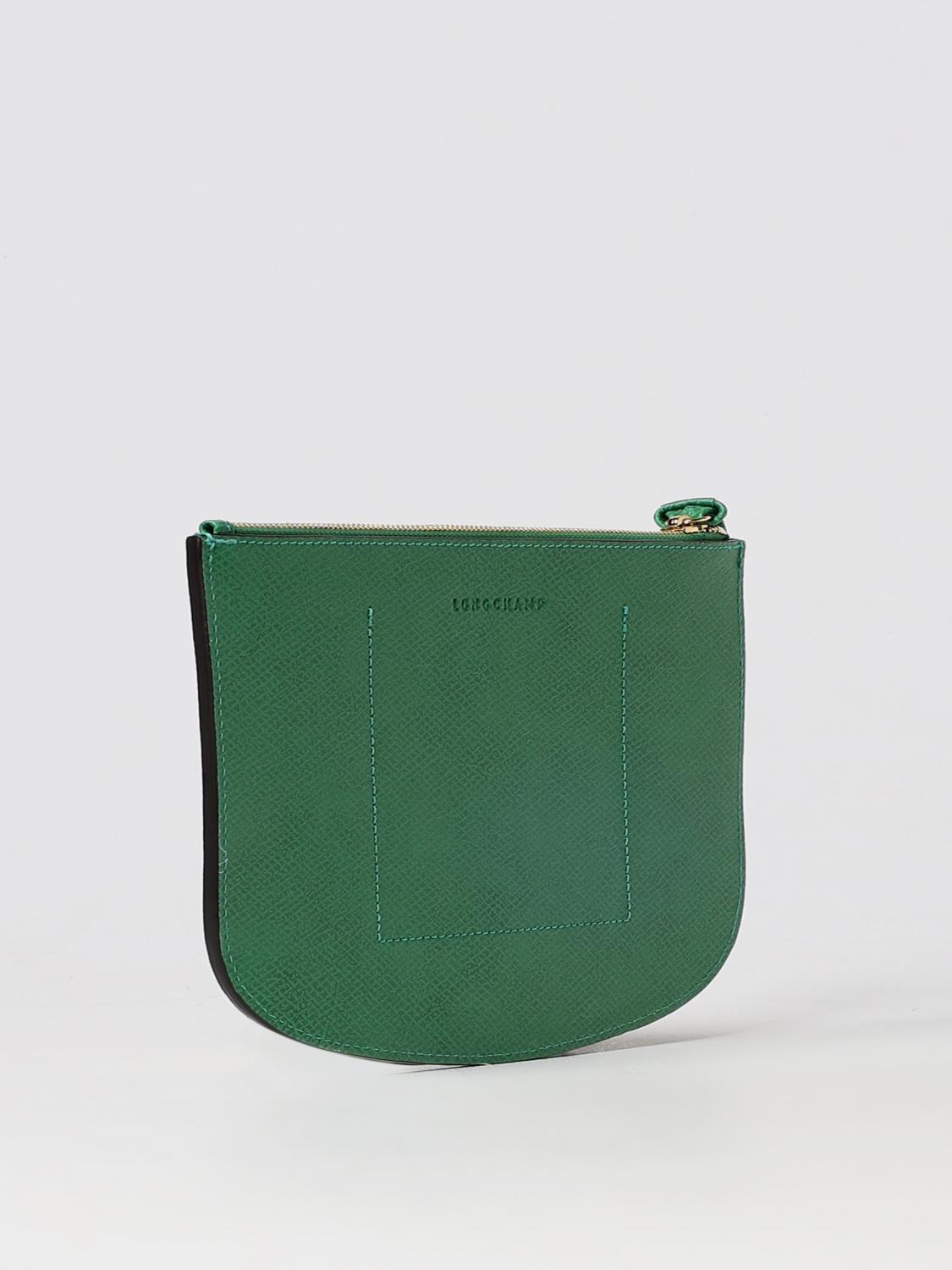 Longchamp Clutch Woman Green