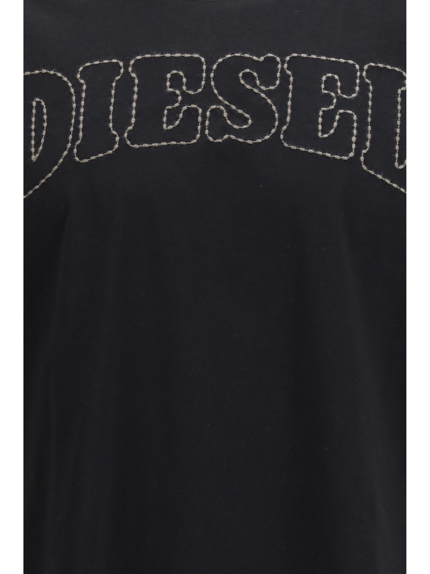 DIESEL T-Norm-V10 Logo Stitching T-Shirt
