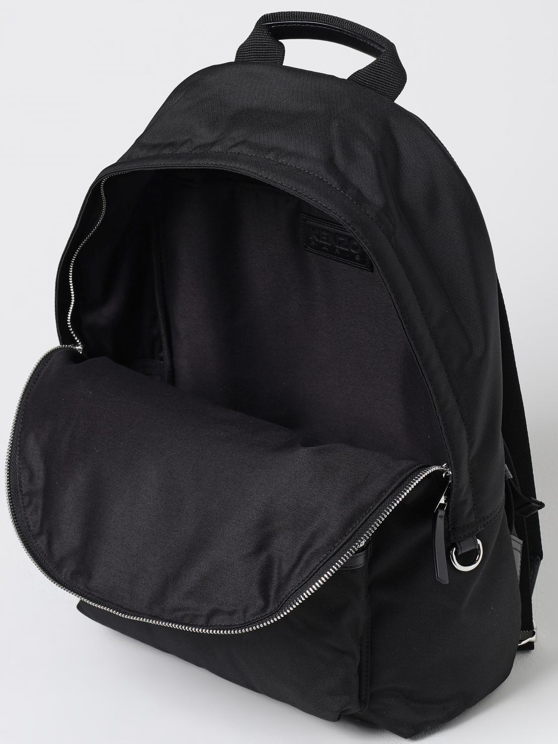 Kenzo Backpack Men Black