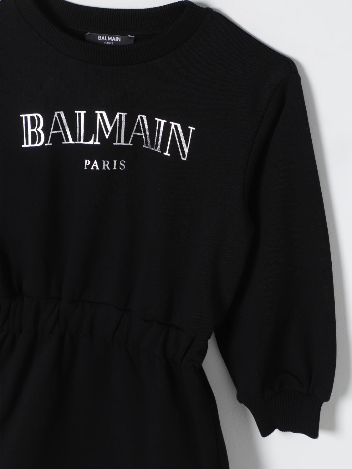 Balmain Dress Kids Black