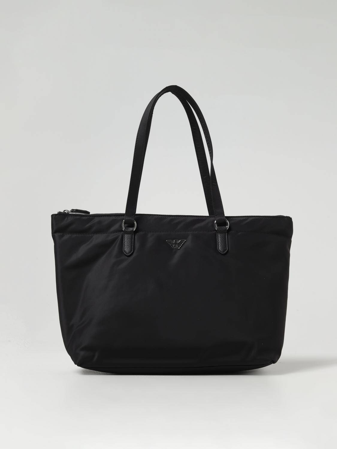 Emporio Armani Tote Bags Woman Black