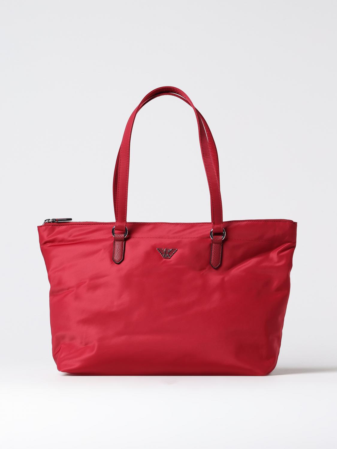 Emporio Armani Tote Bags Woman Black