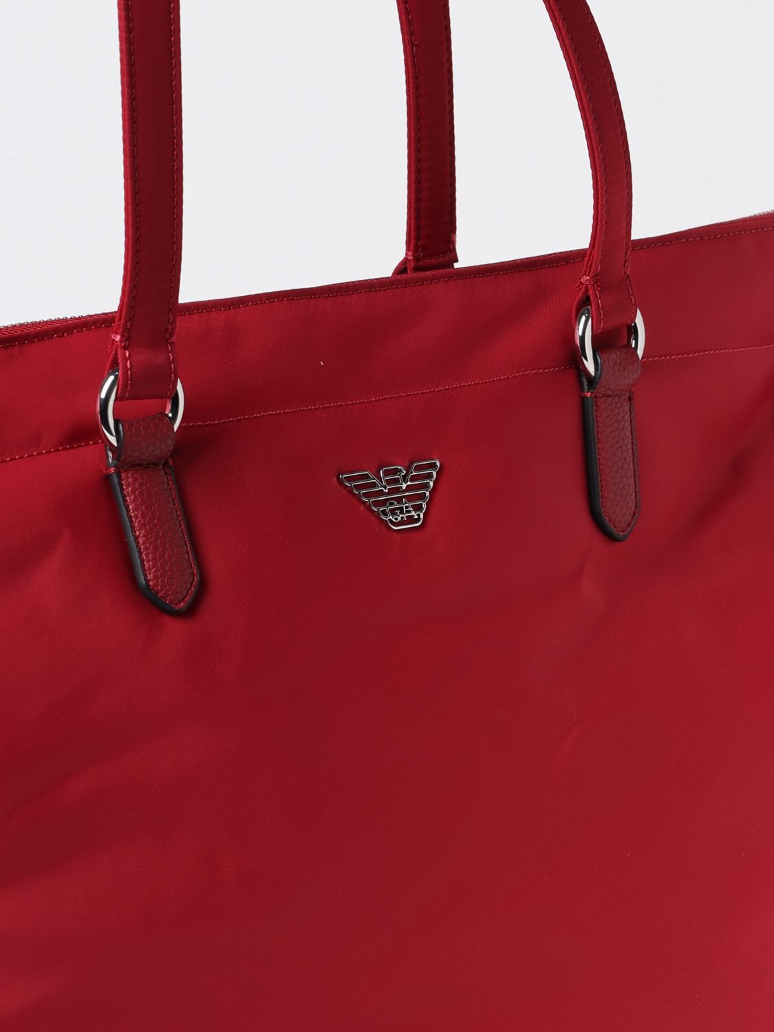 Emporio Armani Tote Bags Woman Black