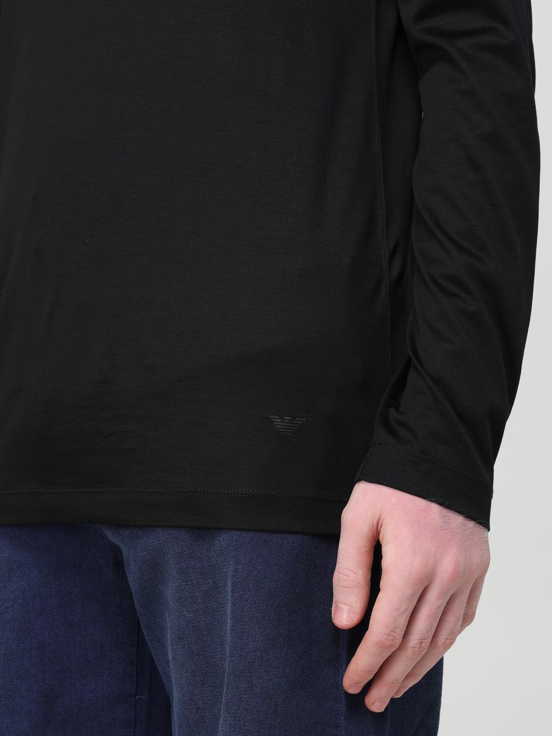 Emporio Armani T Shirt Men Black