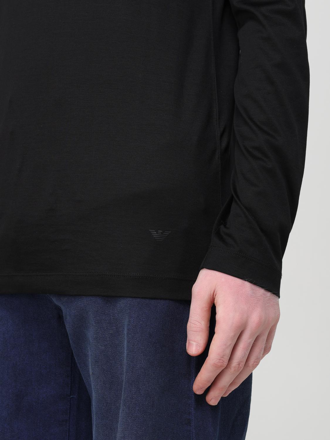 Emporio Armani T Shirt Men Black