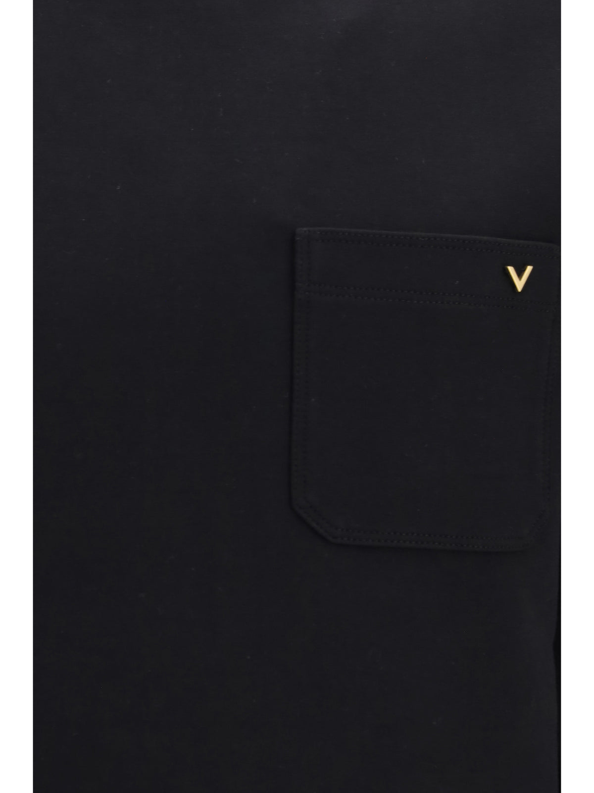 Valentino Cotton jersey crewneck Sweatshirt - Black