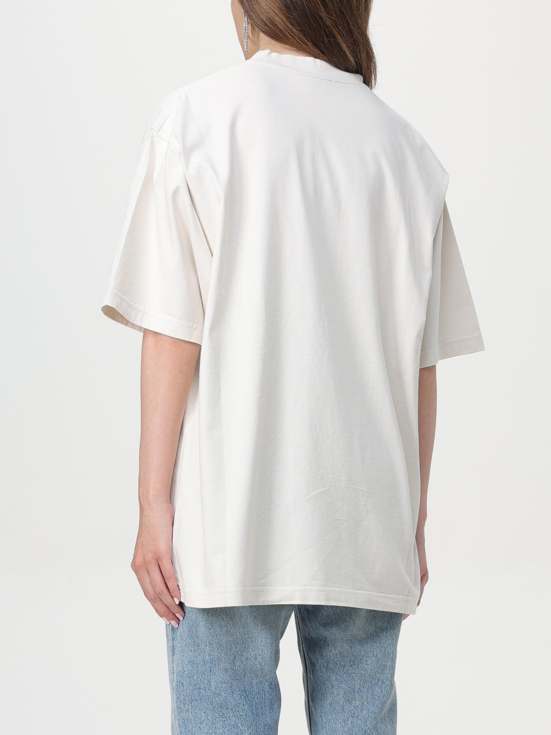 Balenciaga T Shirt Woman Beige