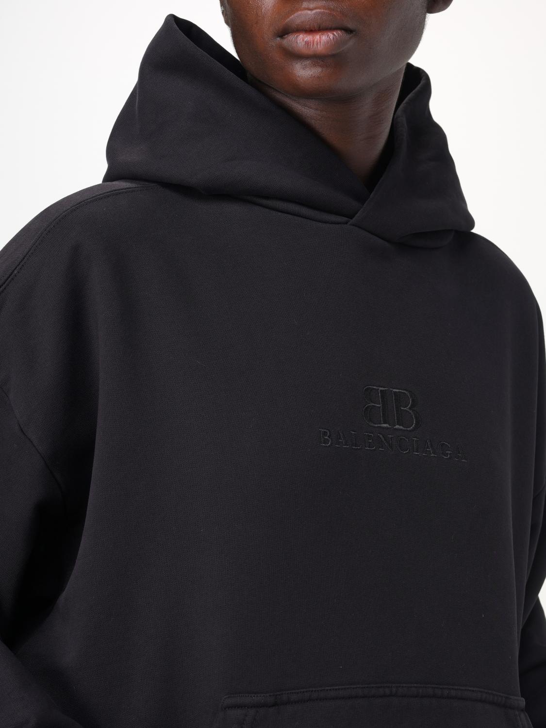 Balenciaga Sweatshirt Woman Black