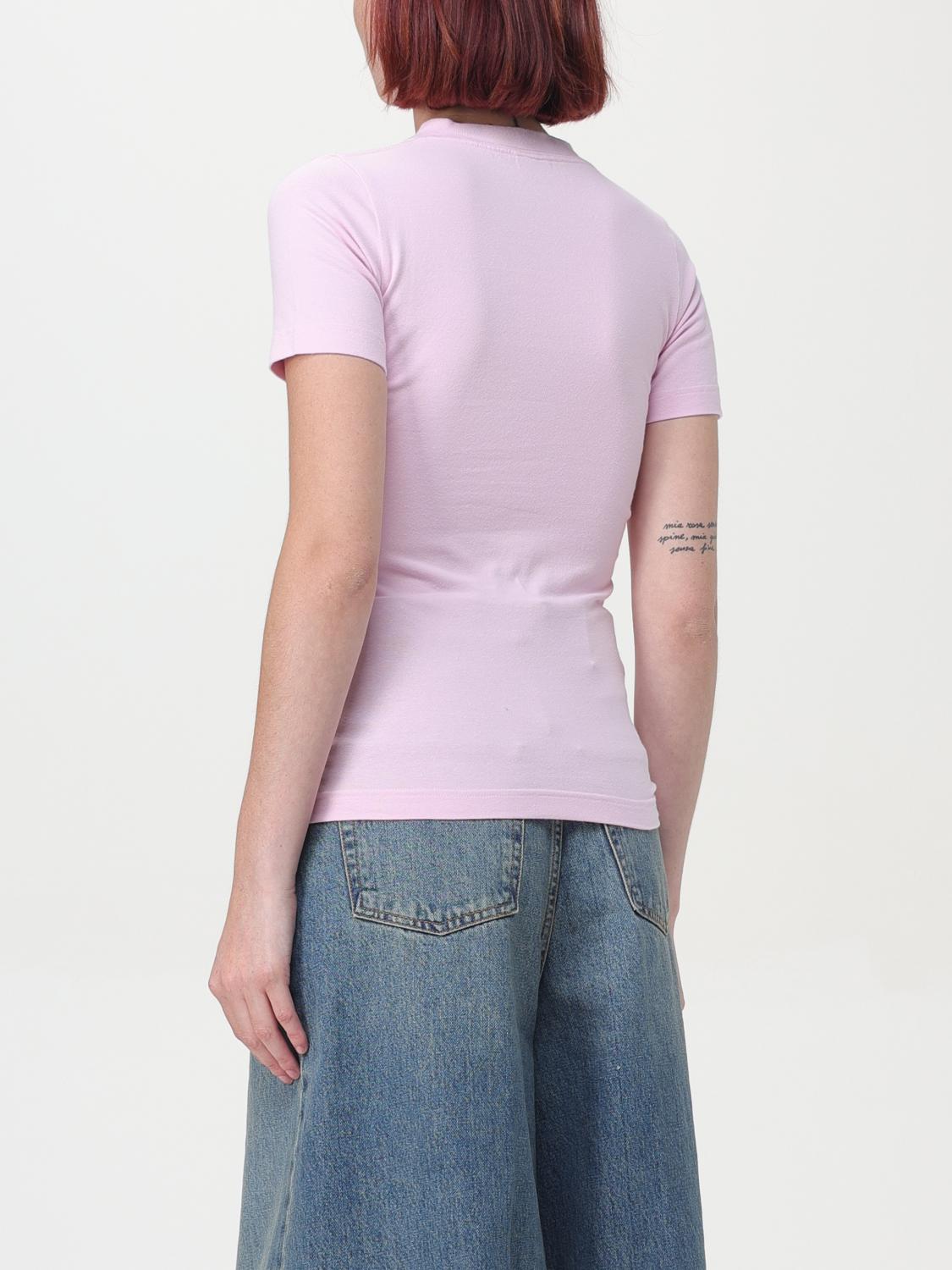 Balenciaga T Shirt Woman Pink