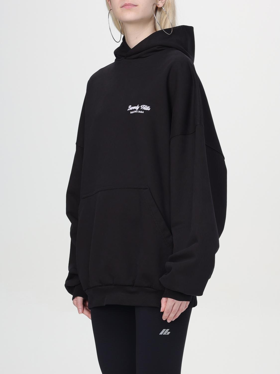 Balenciaga Sweatshirt Woman Black