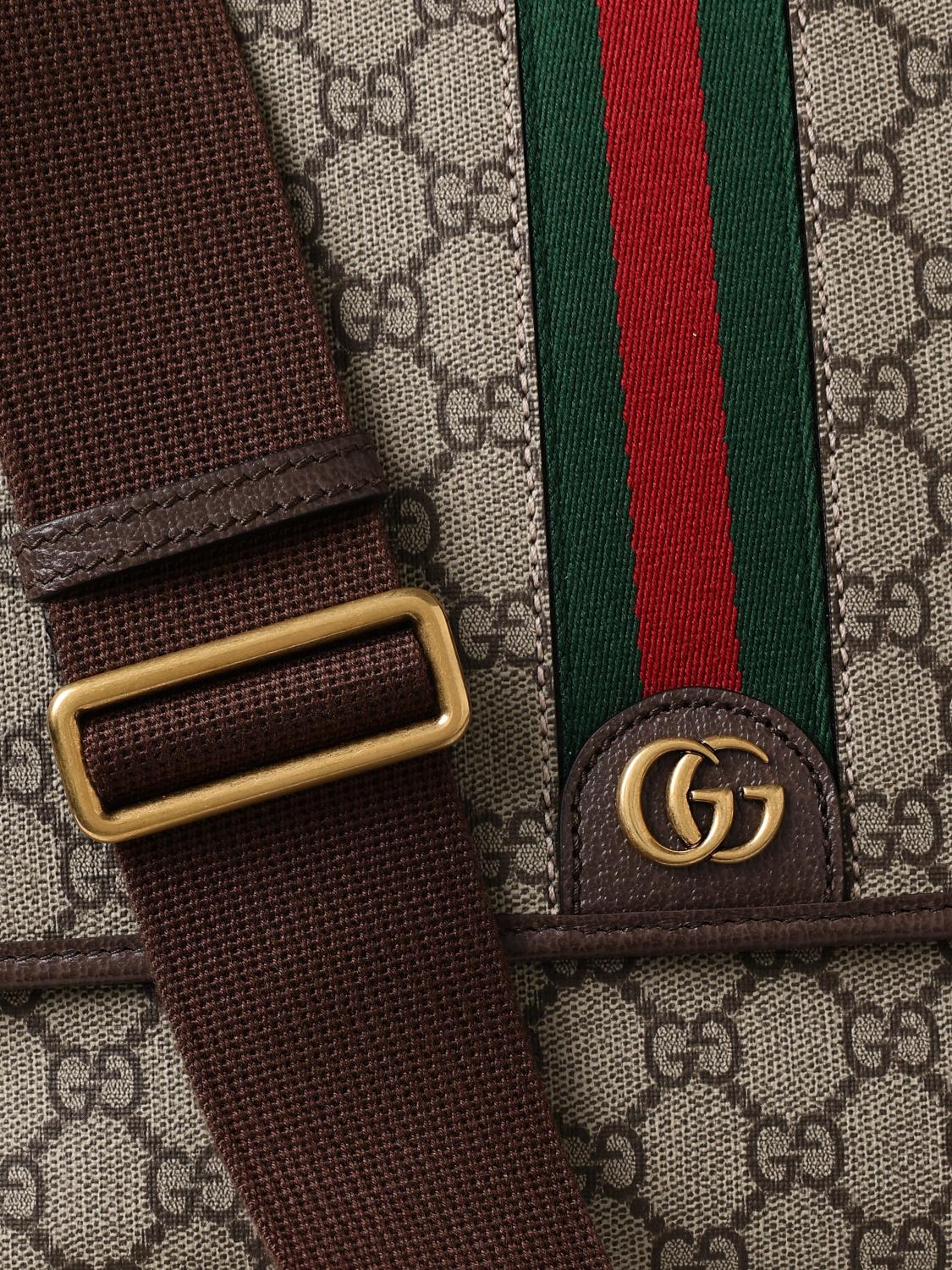Gucci Shoulder Bag Men Beige