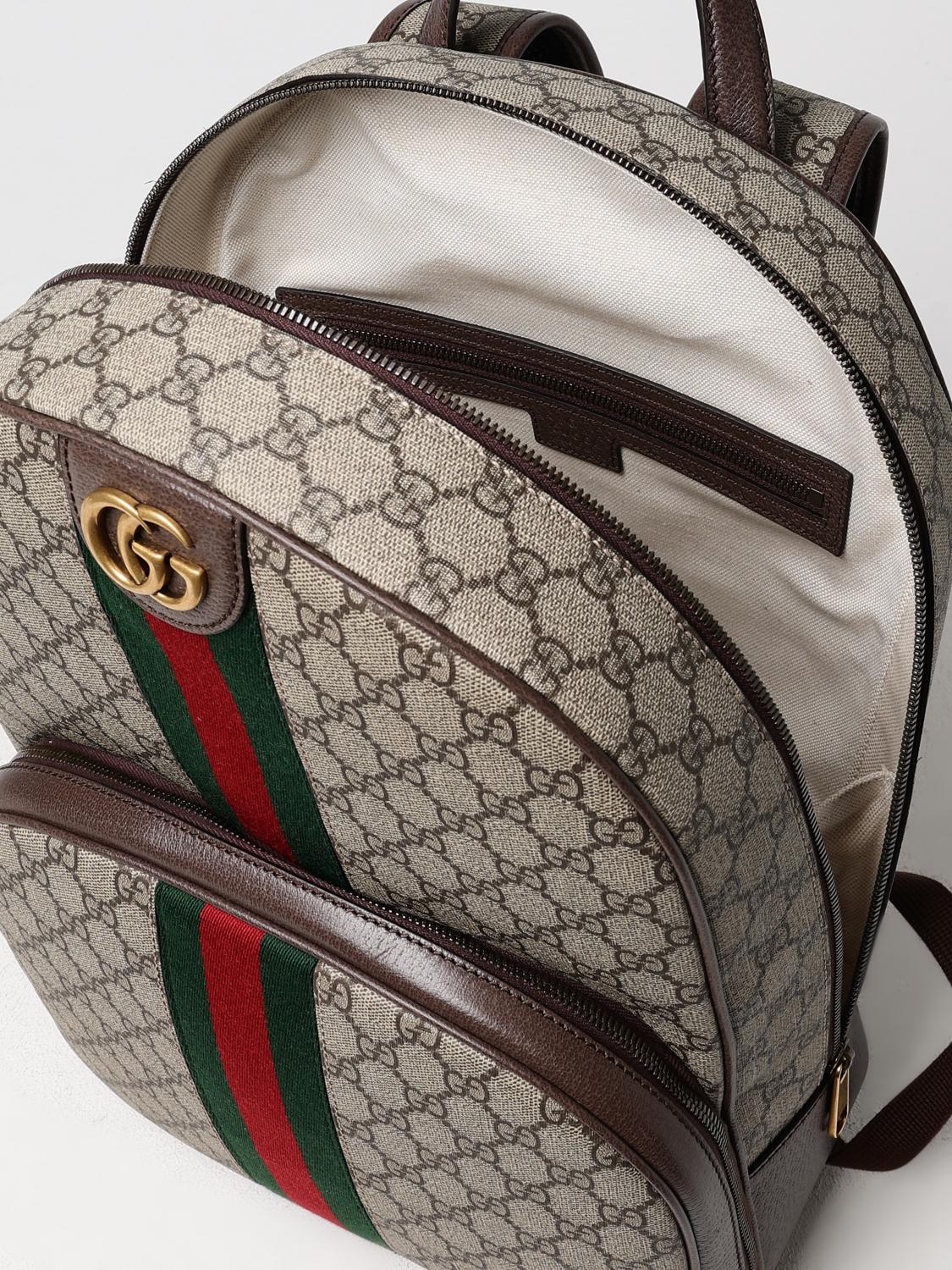 Gucci Backpack Men Beige