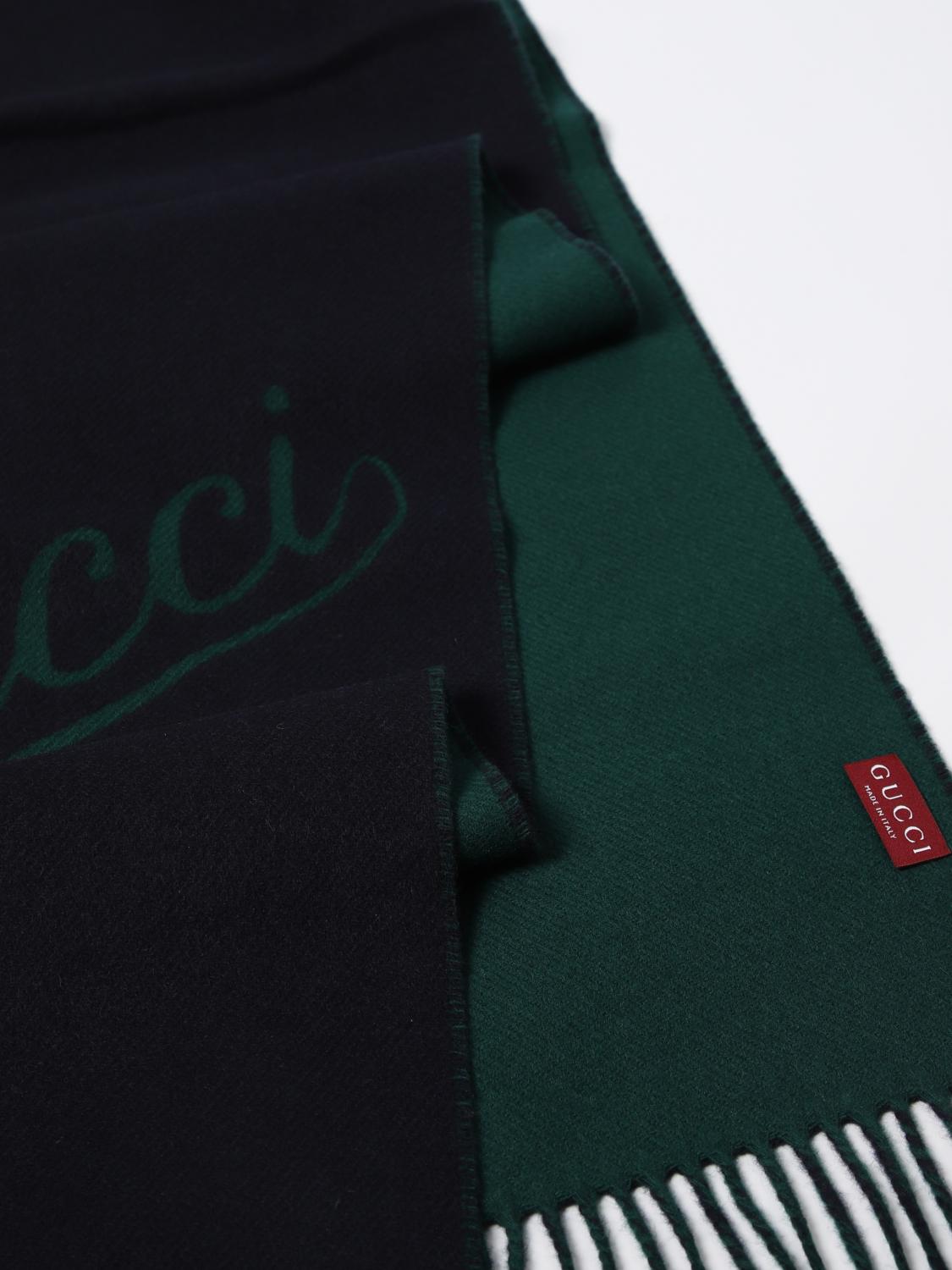 Gucci Scarf Men Navy