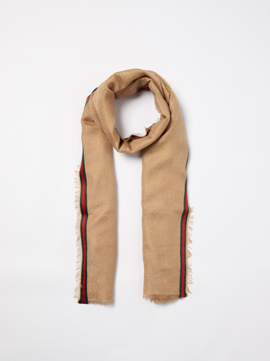 Gucci Scarf Men Beige