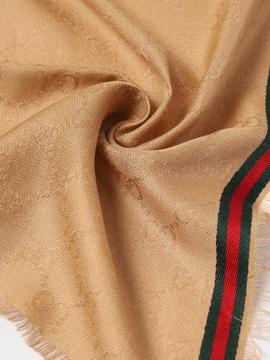 Gucci Scarf Men Beige