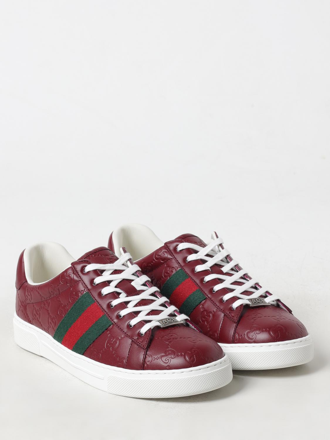 Gucci Sneakers Men Red