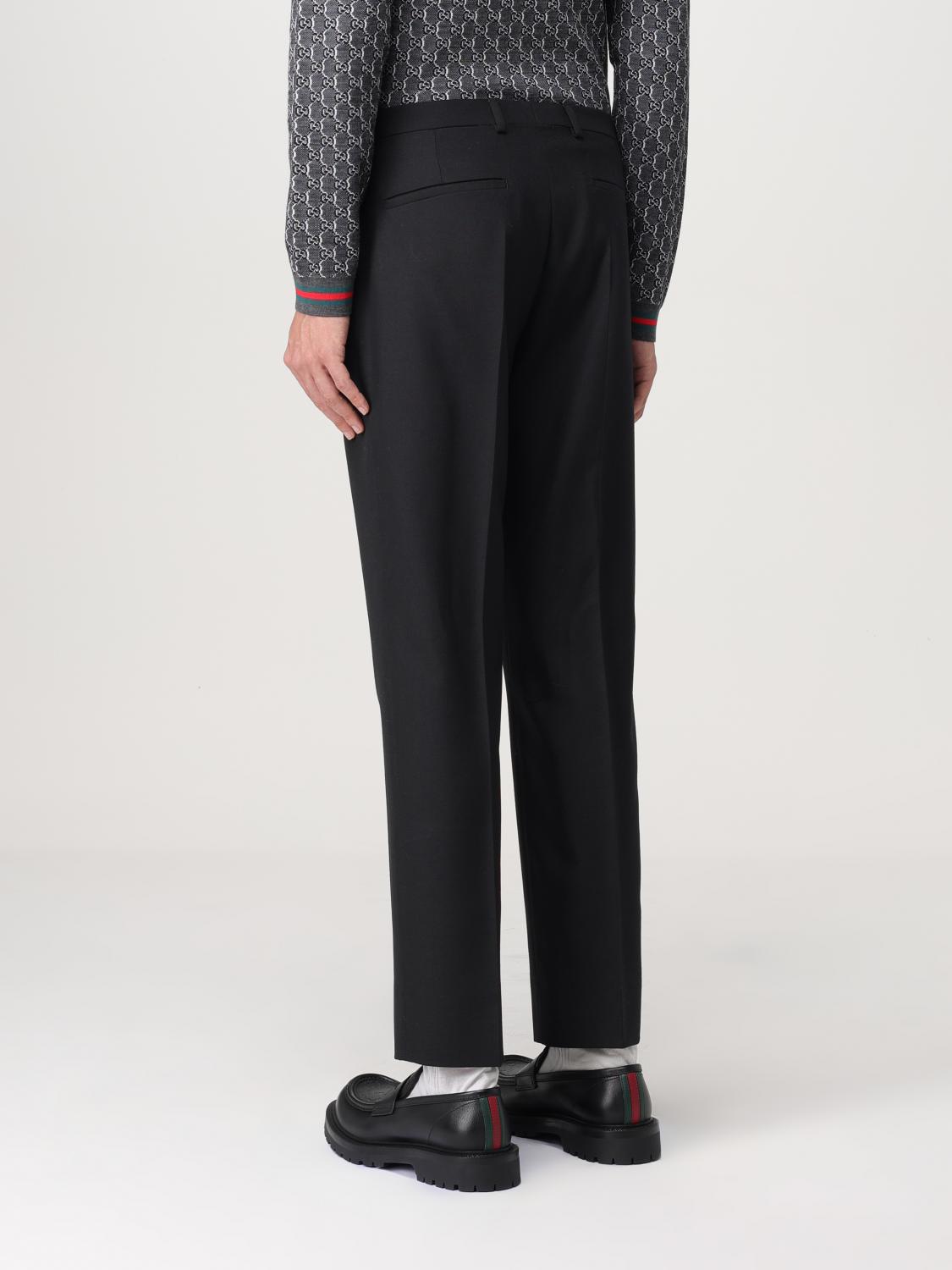 Gucci Pants Men Black