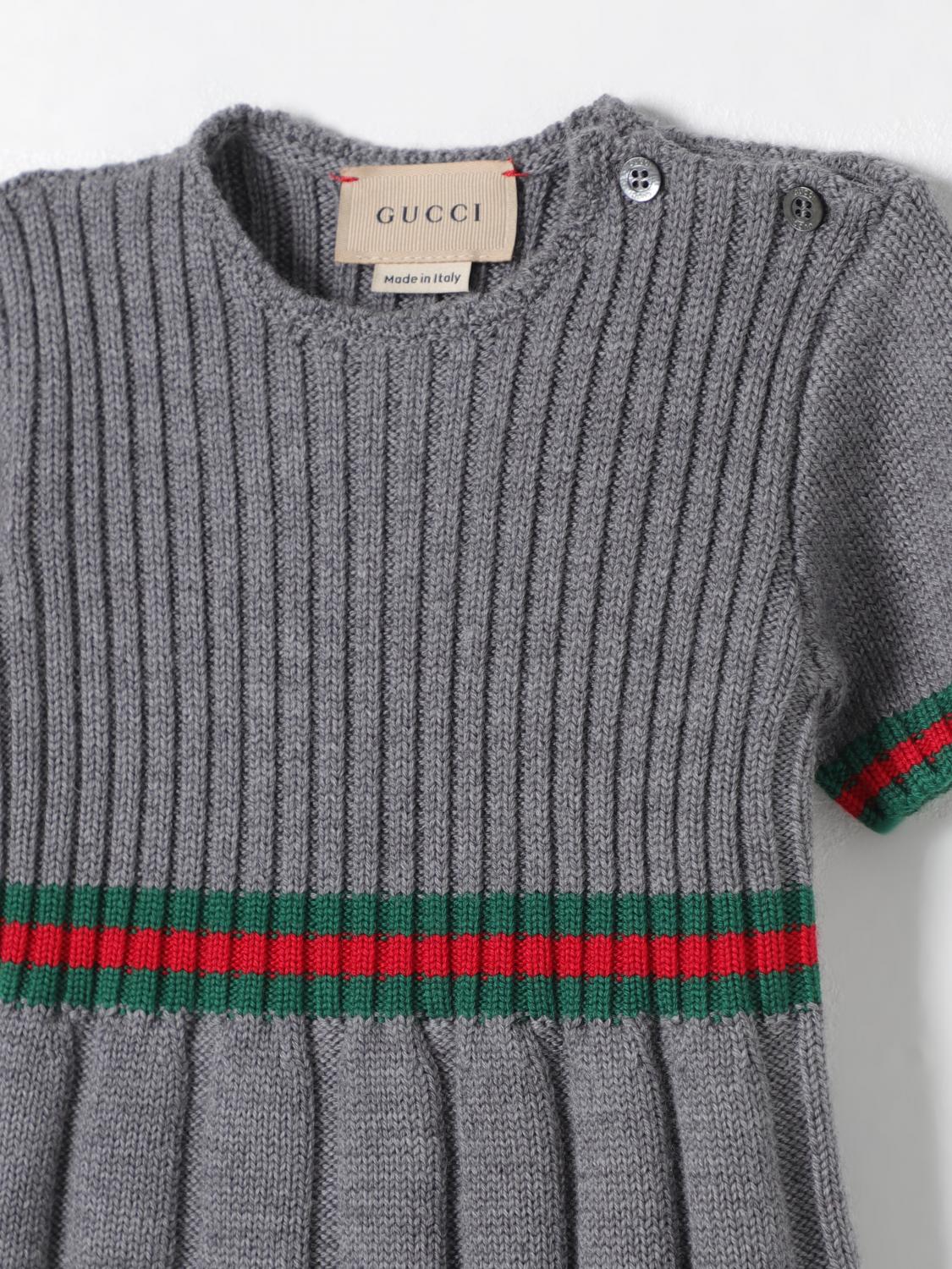 Gucci Romper Kids Grey