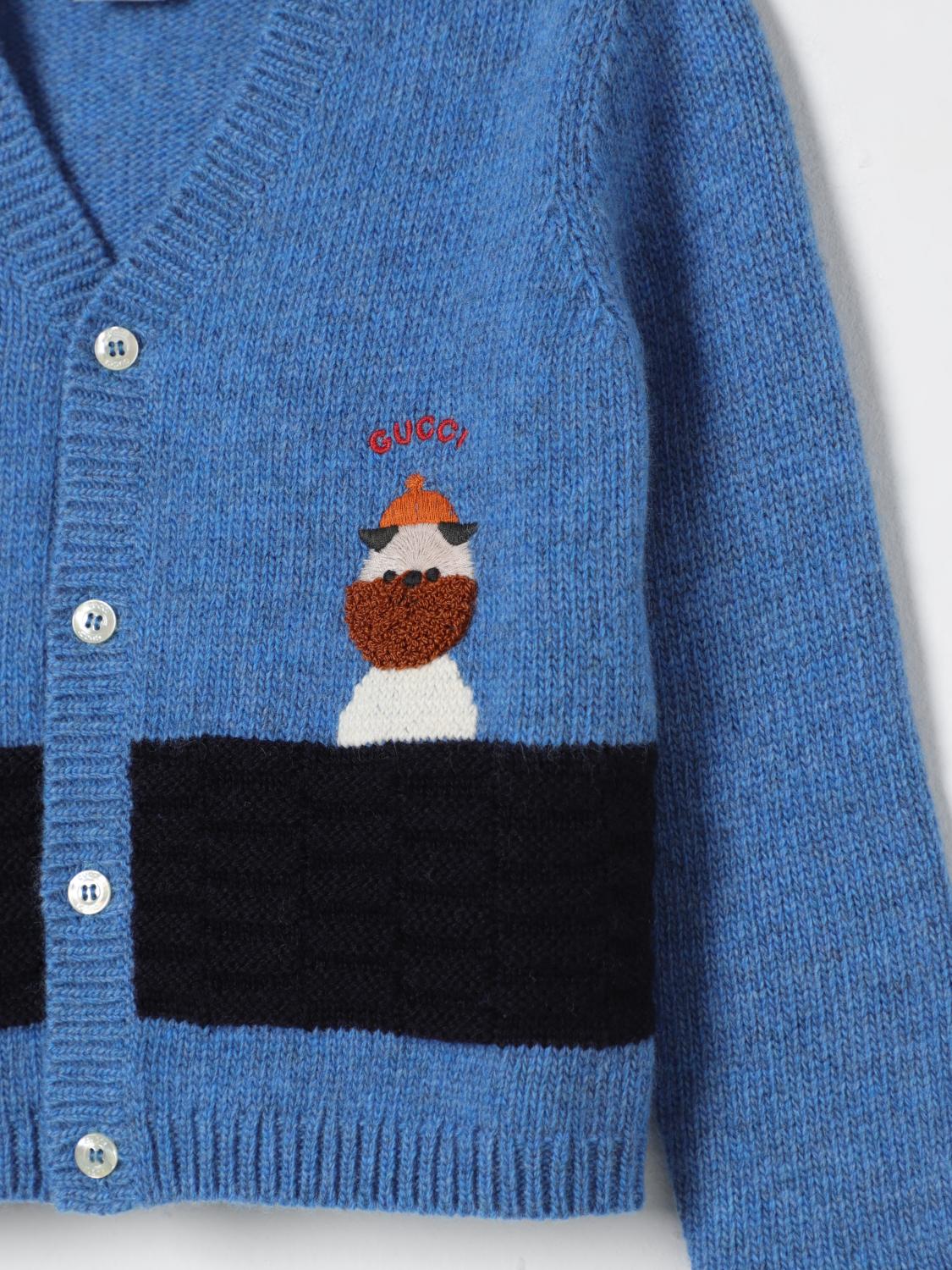 Gucci Sweater Kids Gnawed Blue