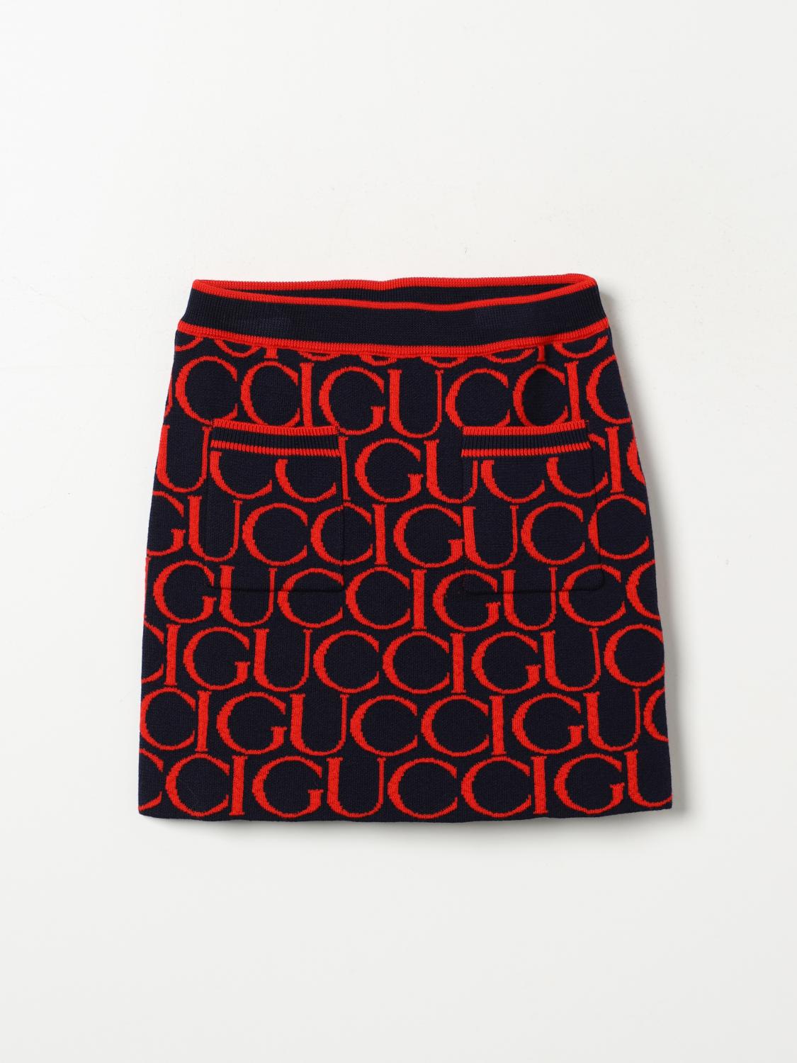 Gucci Skirt Kids Blue