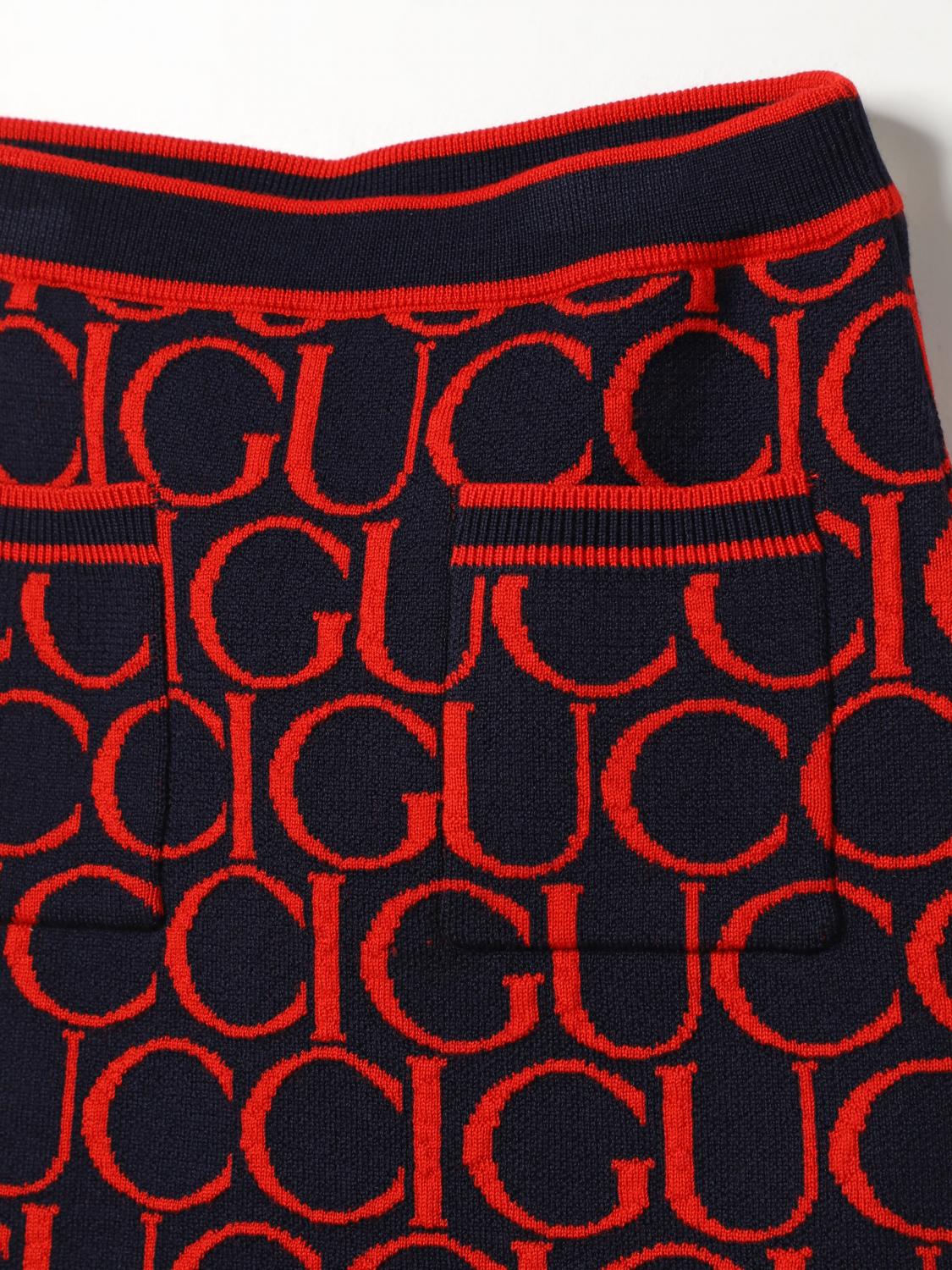 Gucci Skirt Kids Blue