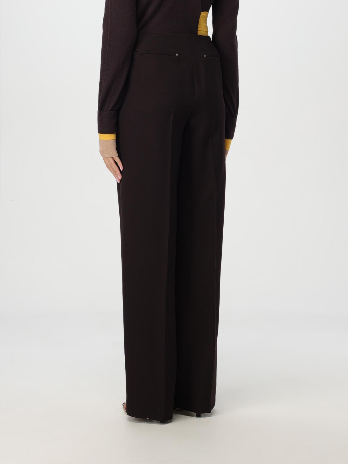 Fendi Pants Woman Brown