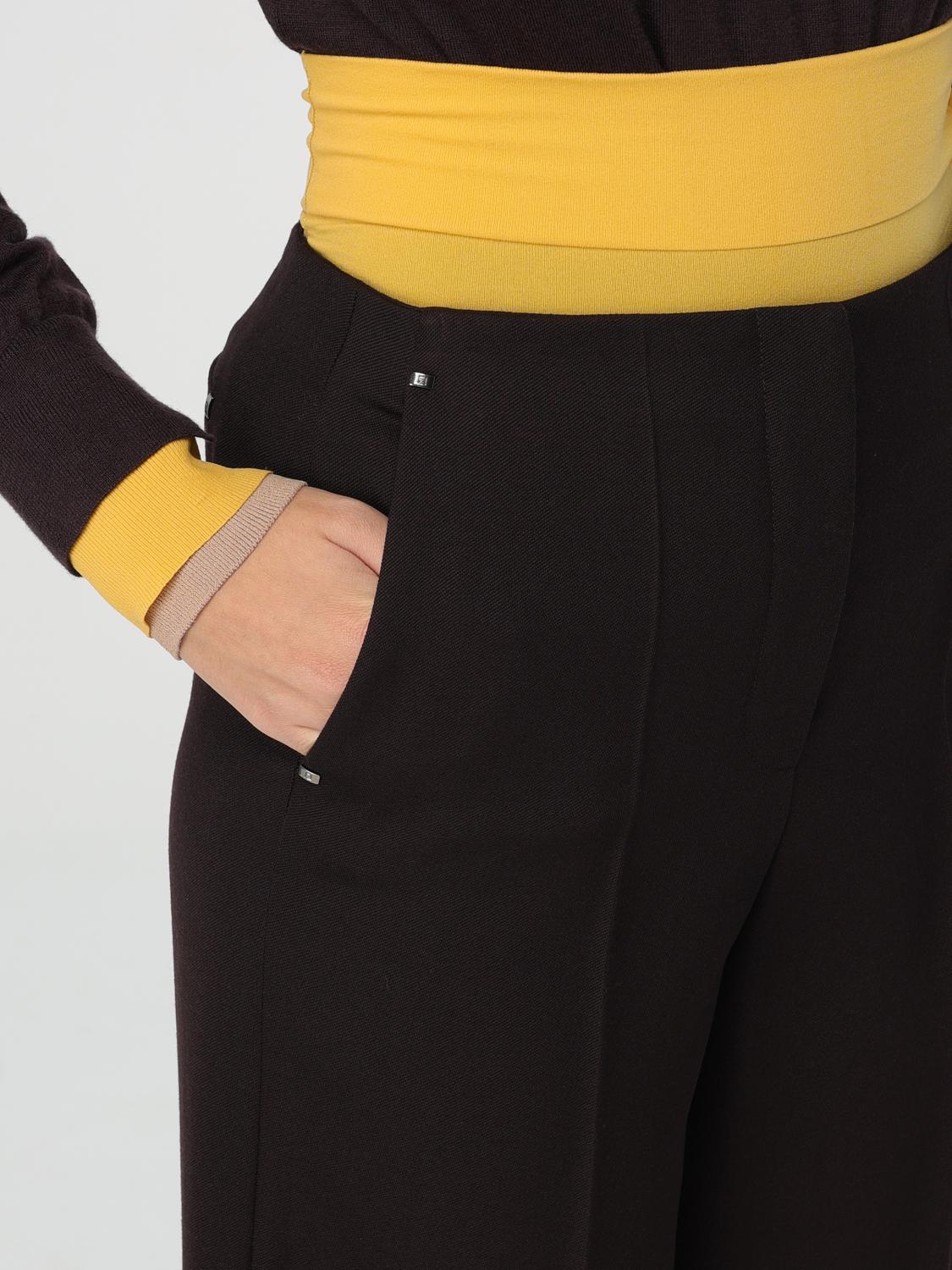 Fendi Pants Woman Brown