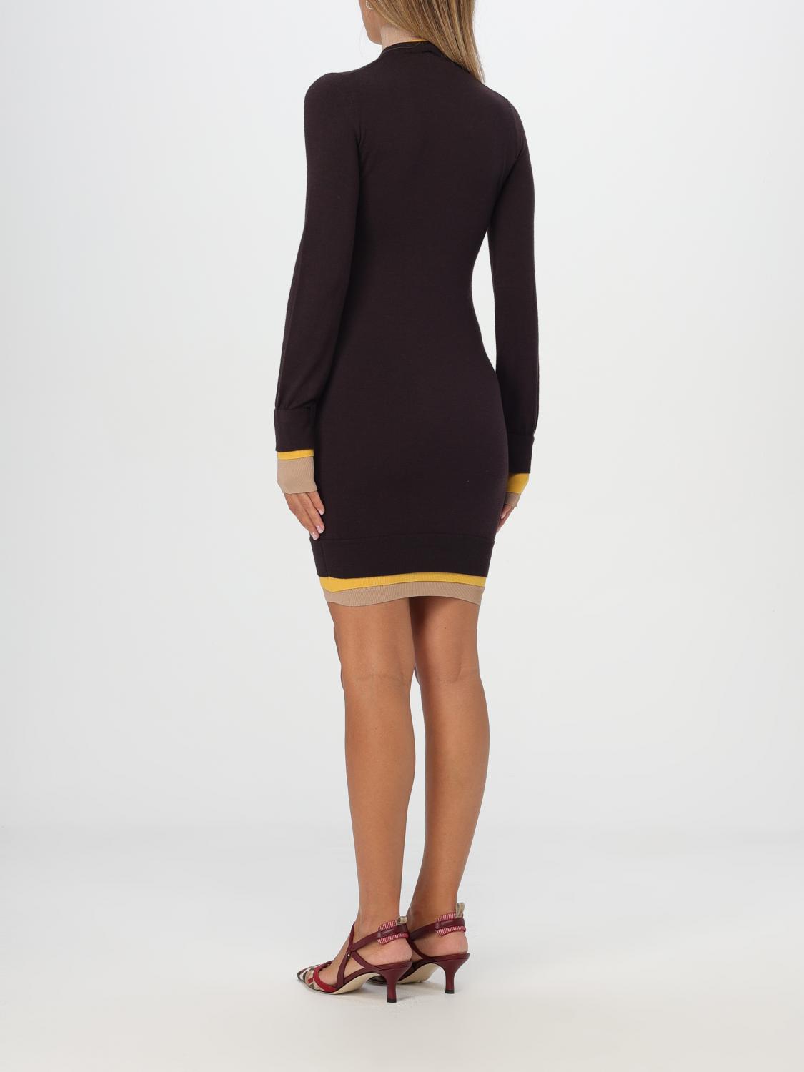 Fendi Dress Woman Wine
