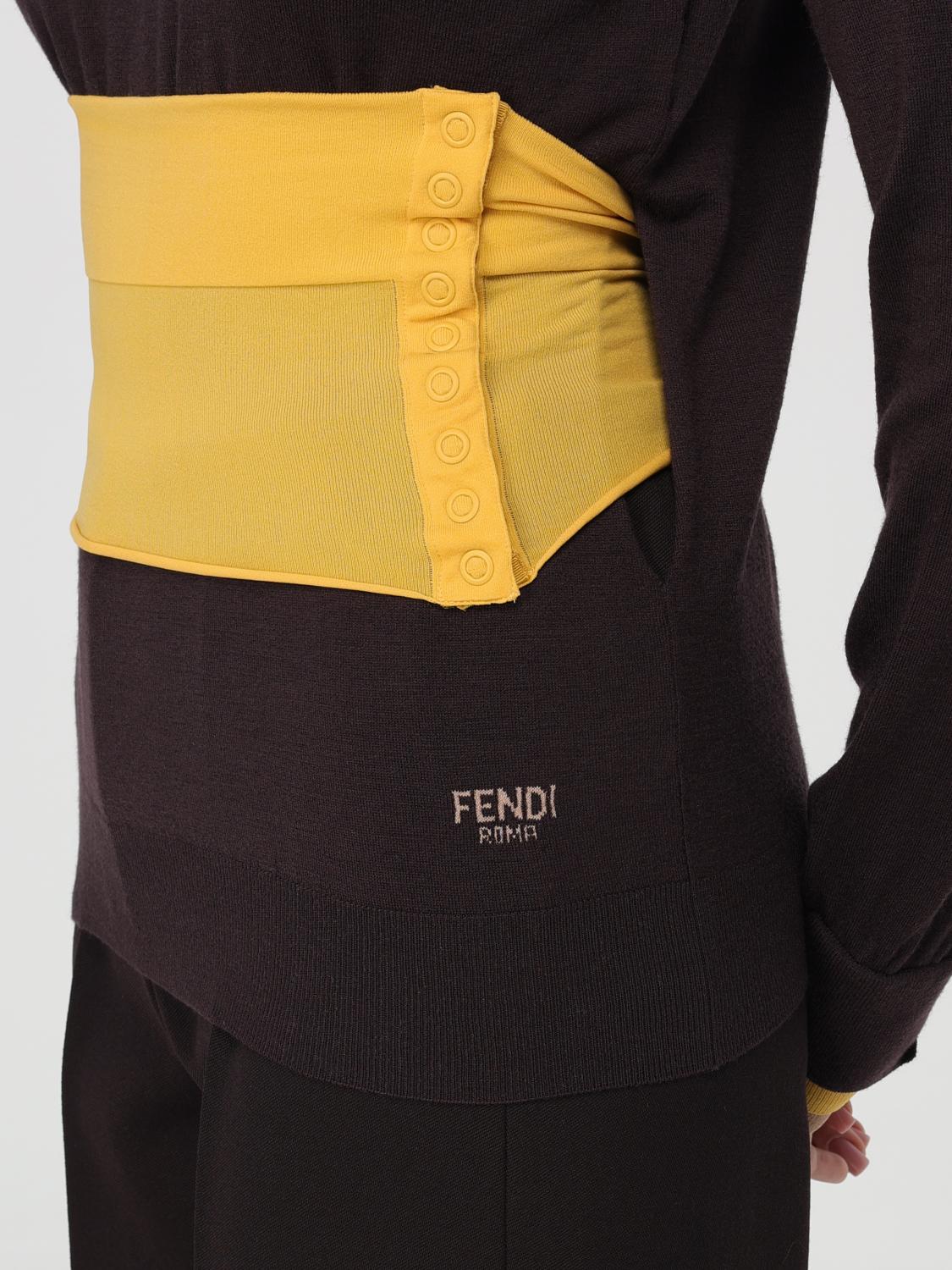 Fendi Sweater Woman Wine