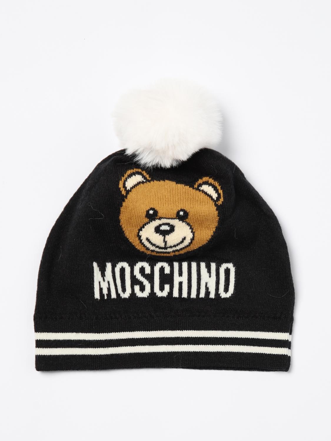 Moschino Hat Kids Black