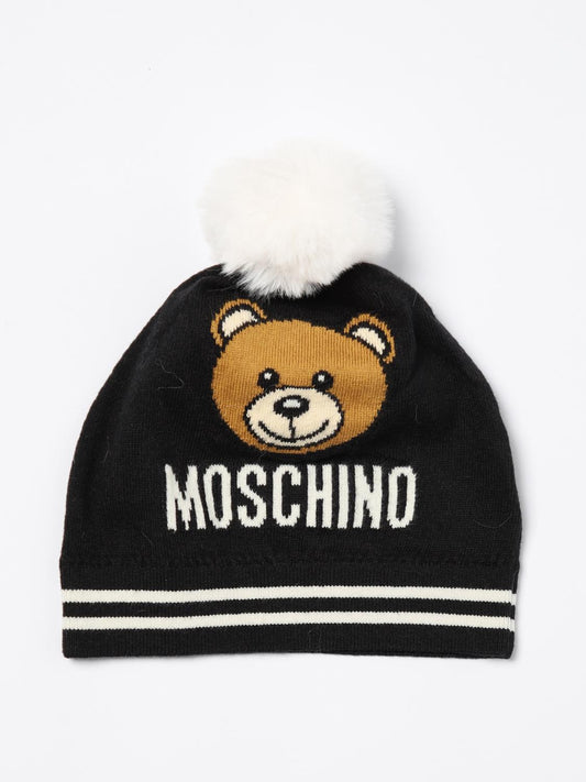 Moschino Hat Kids Black