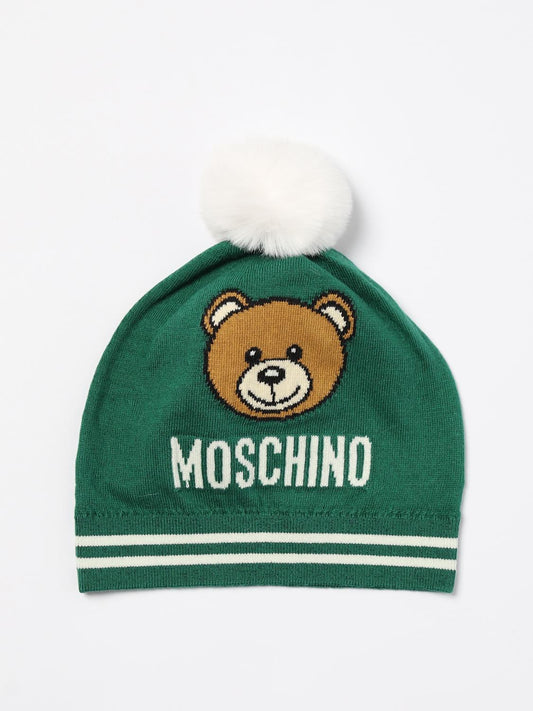 Moschino Girls' Hats Kids Green