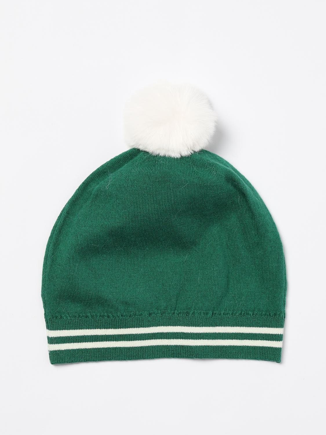 Moschino Girls' Hats Kids Green