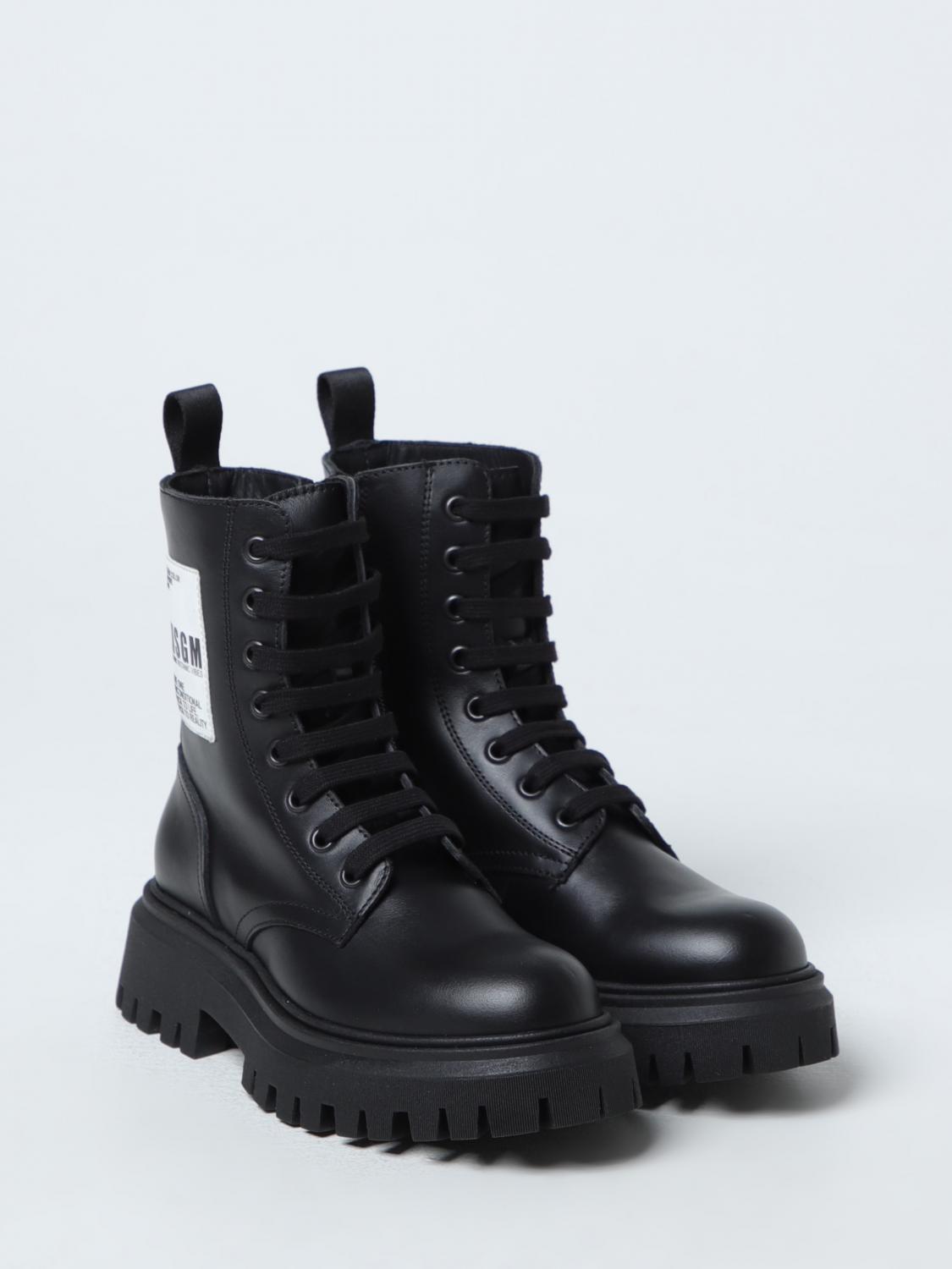 Msgm Kids Shoes Kids Black